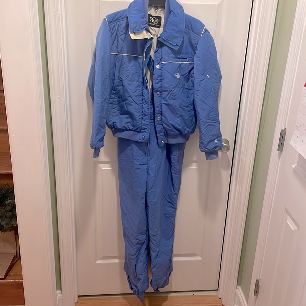 Vintage Roffe ski jacket and bibs